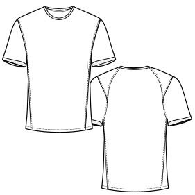 Fashion Sewing Patterns Men T-shirts