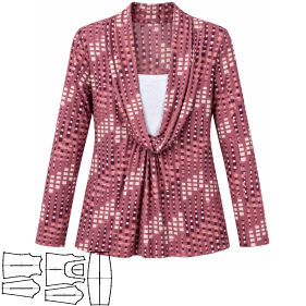 Fashion sewing patterns for LADIES T-Shirts